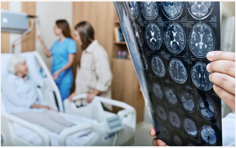 Physician Viewing Scan