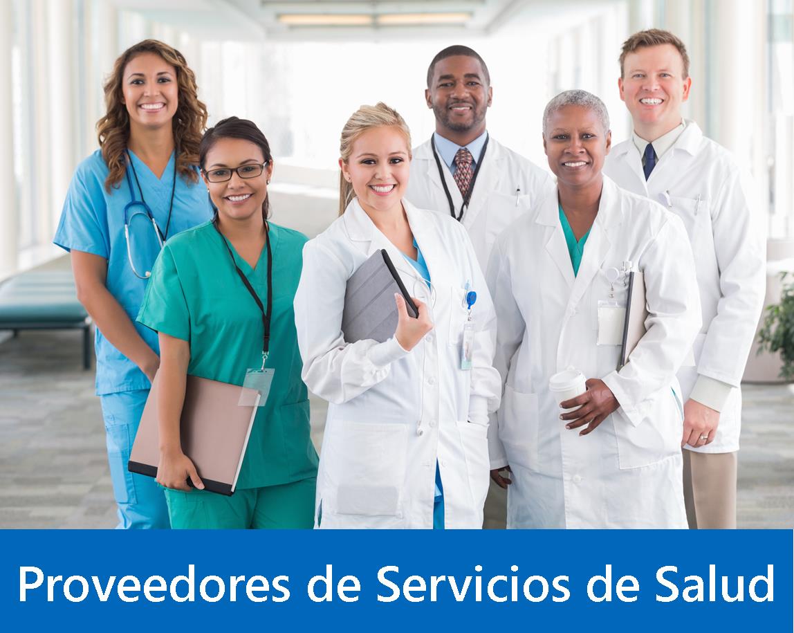 Group of doctors and nurses