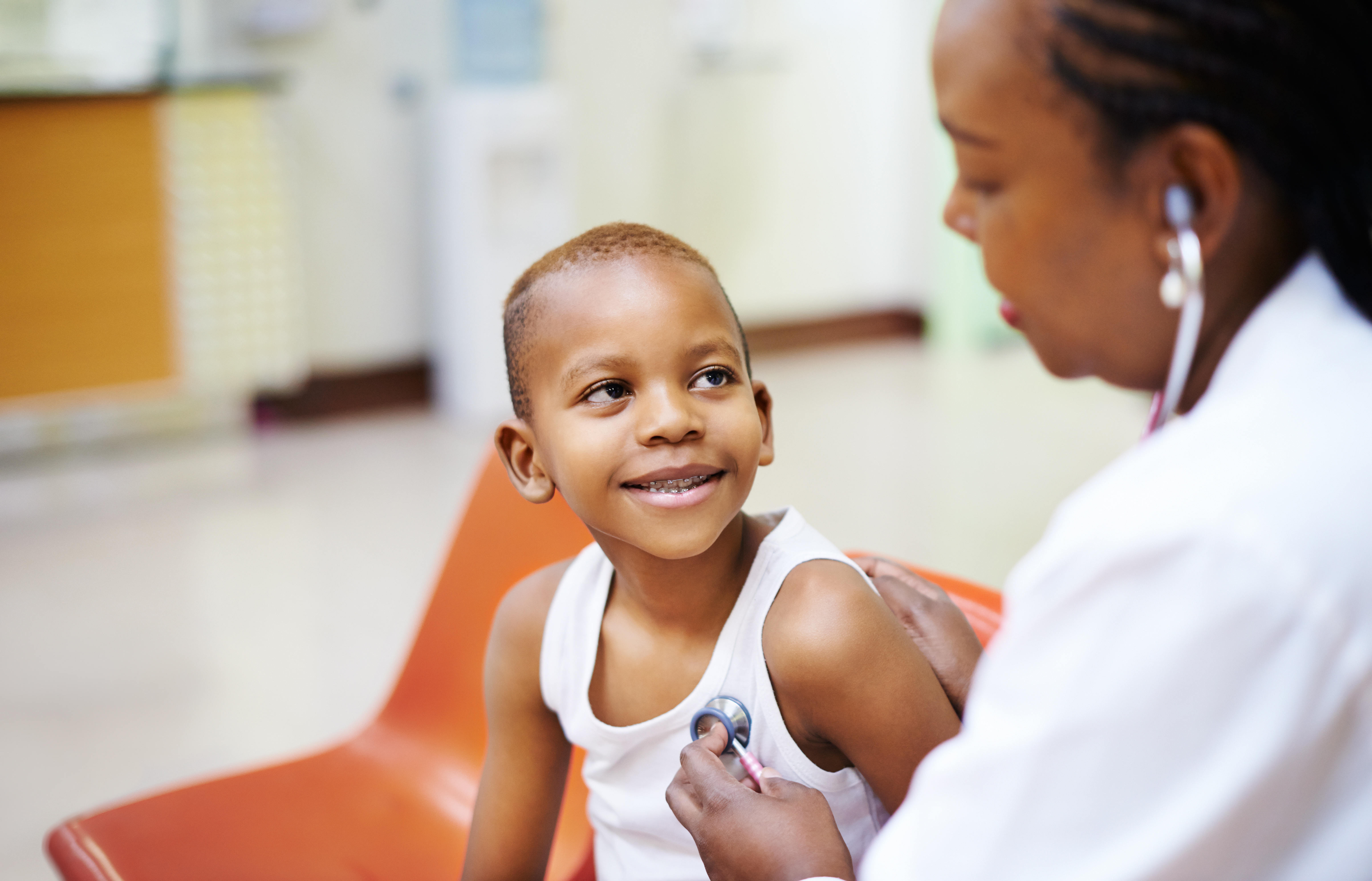 Child with doctor