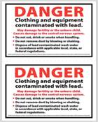2 lead danger labels 2 lead danger labels