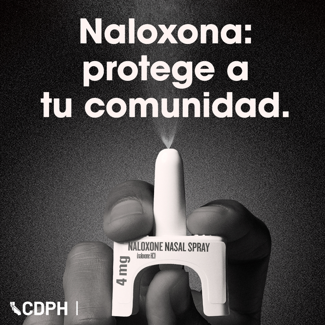 Naloxona: protege a tu comunidad. Naloxona: protege a tu comunidad.
