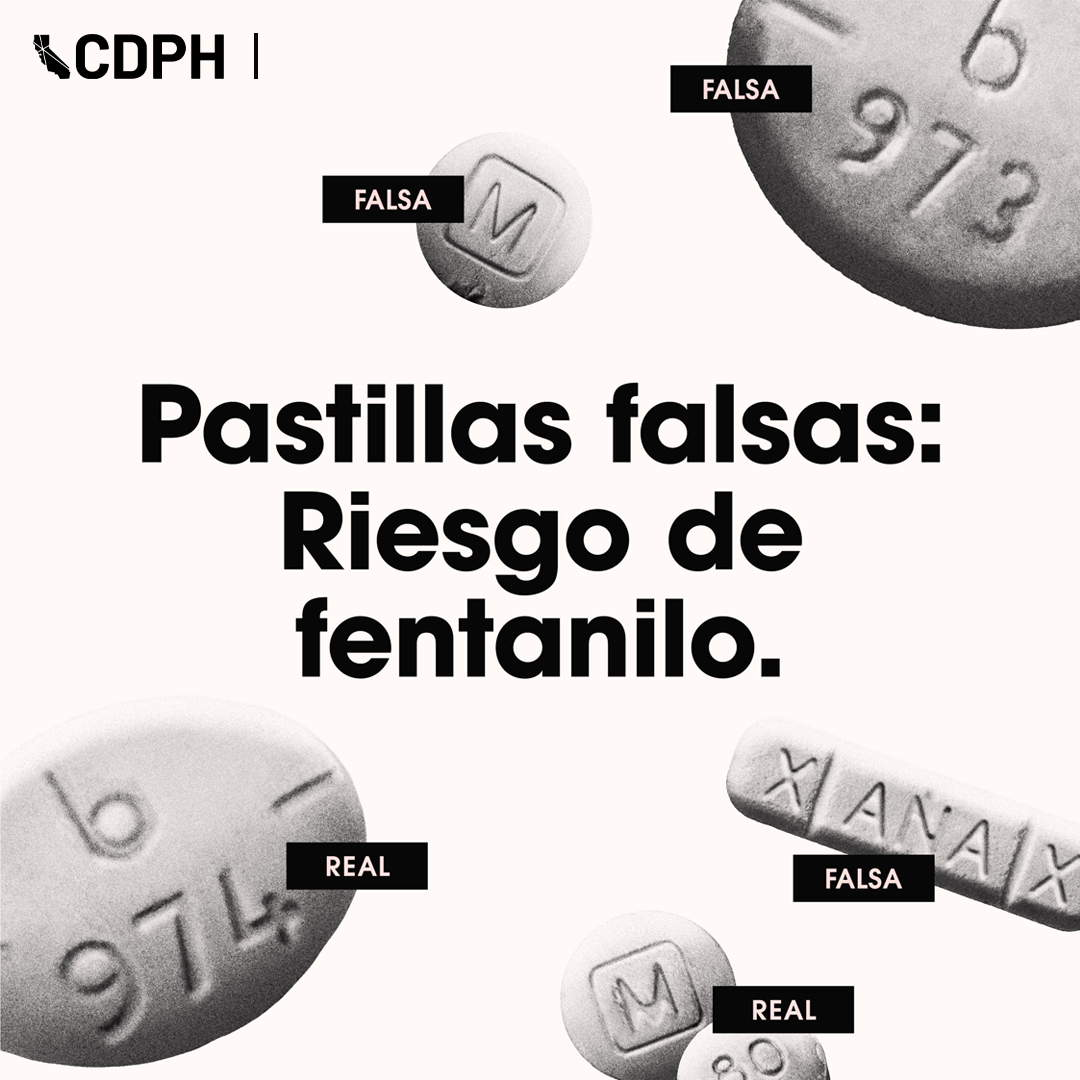 Pastillas falsas: Riesgo de fentanilo Pastillas falsas: Riesgo de fentanilo