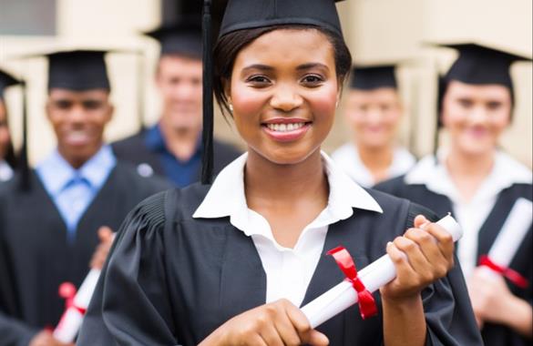 smiling graduates