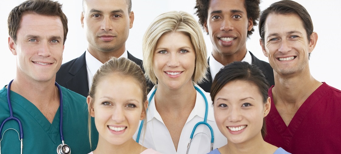 Group of people representing clinicians and healthcare providers