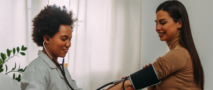 Checking blood pressure while pregnant