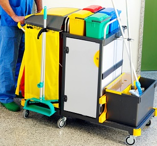 Environmental equipment cart