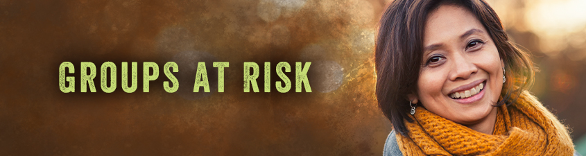 Groups at risk for Valley fever