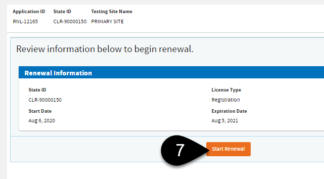 7 Start Renewal